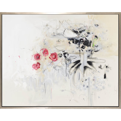 A Touch Of Rose Painting