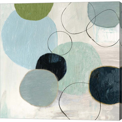 «Soft Circle II» par Tom Reeves - peinture sur toile tendue