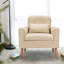 Fauteuil Araud en lin de 77,47 cm de large-922050395