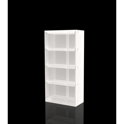 Vela 80.75" H x 39.25" W x 19.75" D Shelving Unit