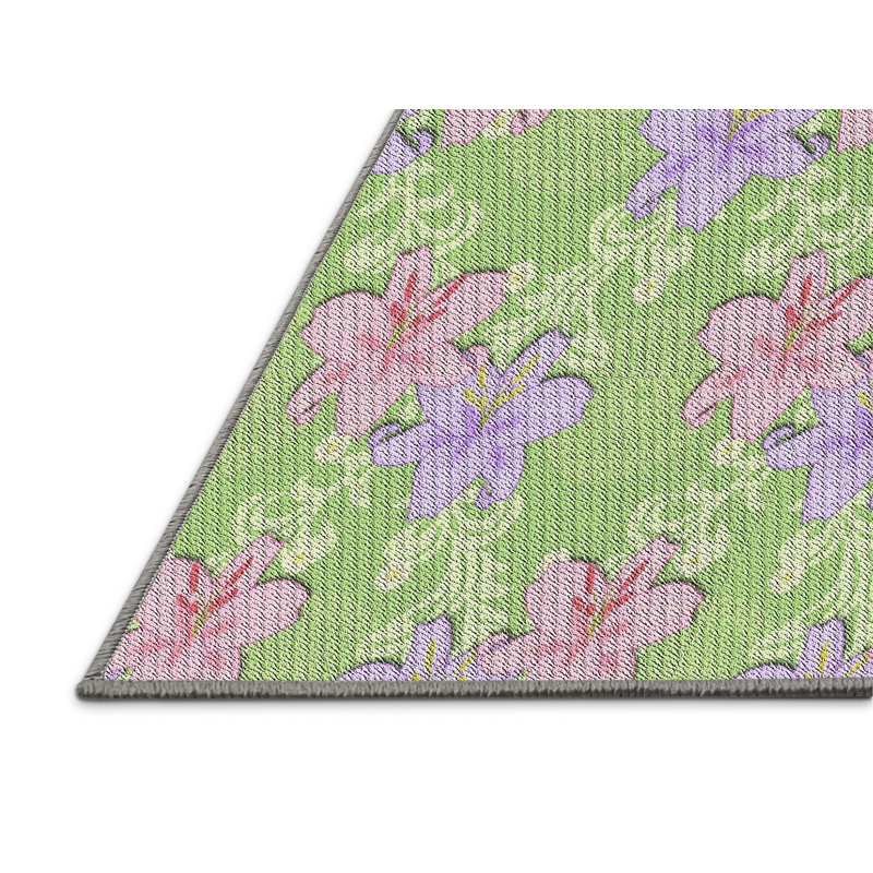 Tapis 100% à motif lavable à la machine 1815, Rectangle de 2 pi x 3 pi