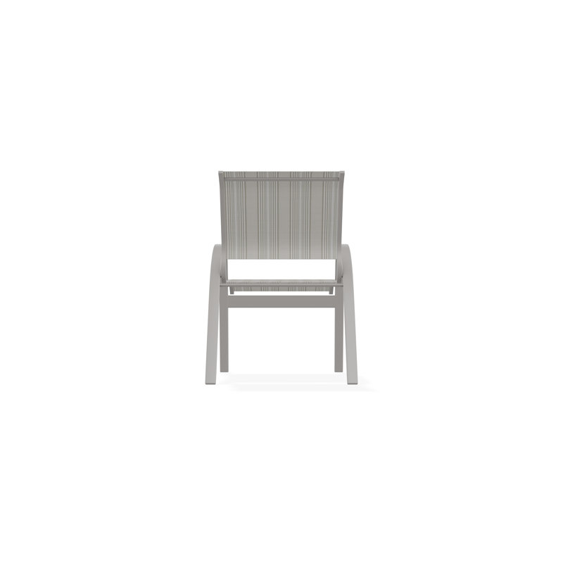Aruba II Outdoor Dining Chair, Harbor, Warm Gray