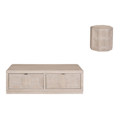 Ensemble de tables basses 2 pièces Schell
