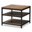 Side Table with Storage