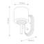 Quinton Glass Armed Sconce
