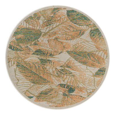 Trevin Floral Machine Woven Indoor Outdoor Area Rug