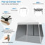 Britte 3m x 3m Metal Pop-Up Canopy-1865159588