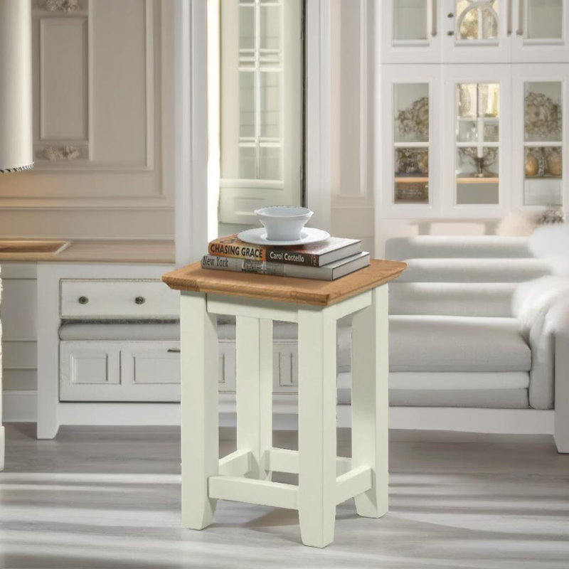 Solid Wood End Table