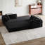 Canapé-lit convertible avec coussin cylindrique