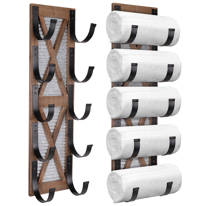8 " 1 - Bar Wall Towel Rack