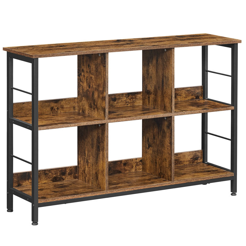 Aniyia 80cm H x 120cm W Bookcase