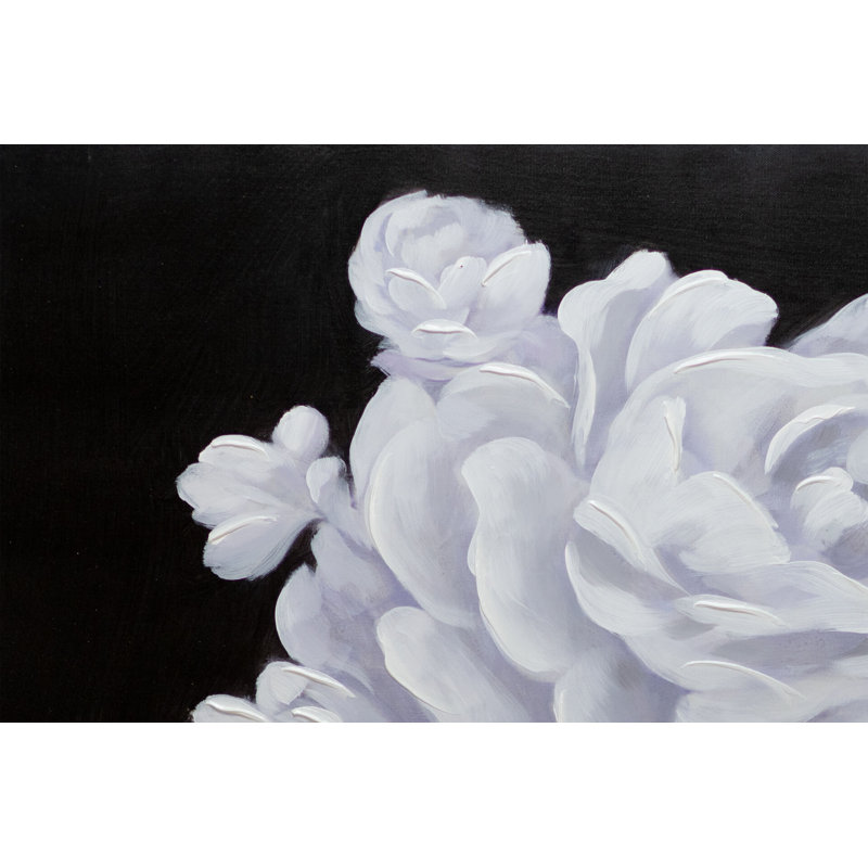 Hand -painted acrylic painting Queen of the Roses