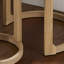 Ensemble de 3 tables basses rondes traditionnelles en bois-723441657