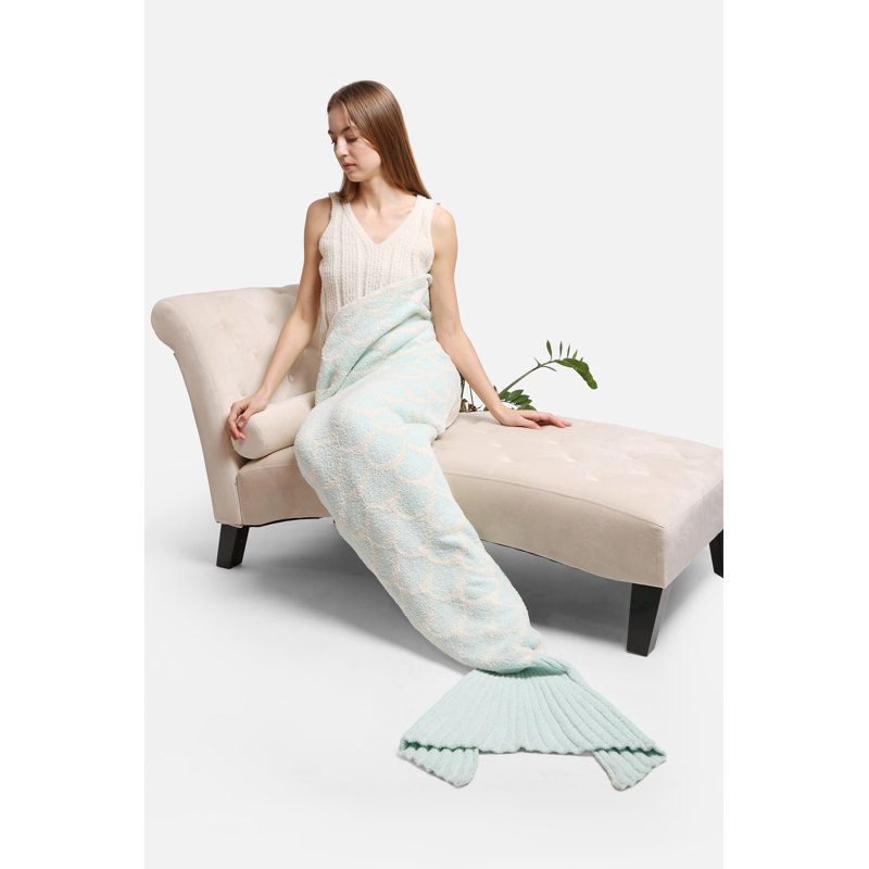 Couverture de luxe Mermaid , Menthe