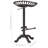 Balani Adjustable Height Counter Stool with Metal Frame