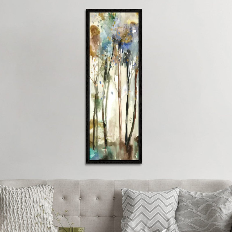 Standing Tall V by Allison Pearce - Painting on Canvas, Black Framed Canvas, 121.92 cm H x 40.64 cm W