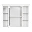Meuble-lavabo 36 po avec armoire à pharmacie et rangement à 4 tiroirs-124432956