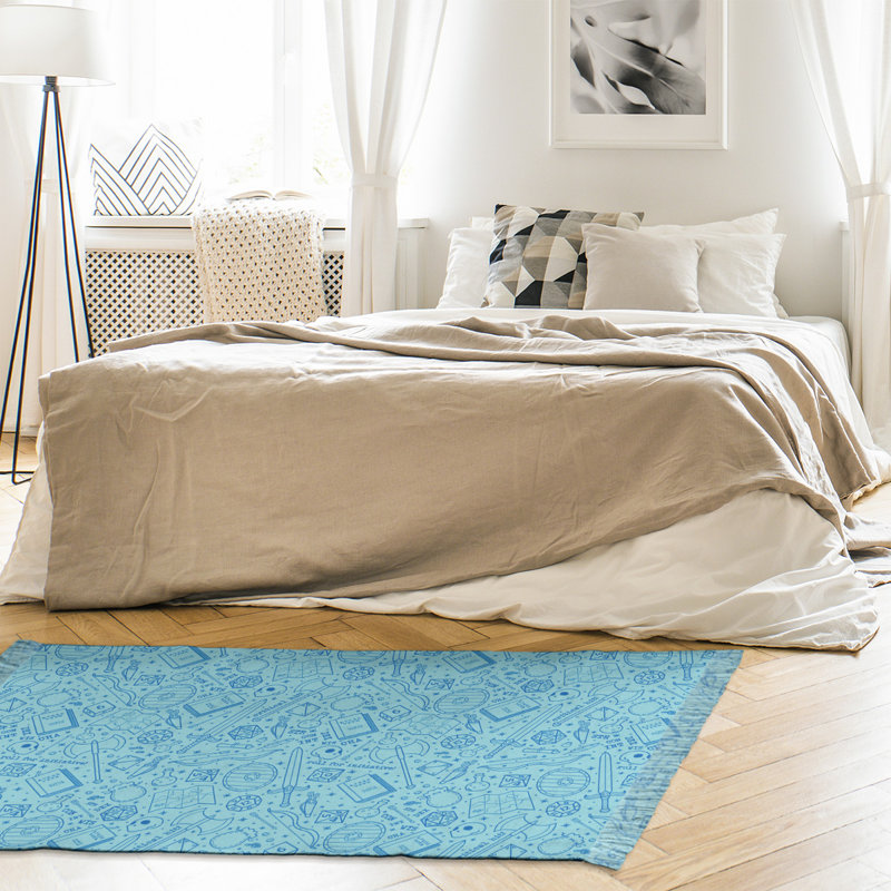Tapis bleu area rpg Mcguigan, Non