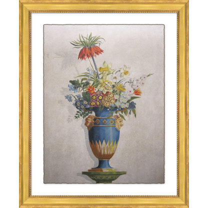 Floral Urns Giclee Print