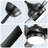 52 Inch Modern Black Ceiling Fan With 18W LED Light And Remote Control 3 ABS Blades DC Motor For Bedroom Living Roon-1657134669