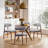 Vannie Upholstered Solid Wood Side Dining Chair-1281194822