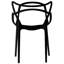 Chaise avec accoudoirs empilable Lyvia-208068017