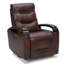 Elvina Genuine Leather Swivel Power Recliner-1577146354