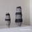 Black White Novelty Ceramic Table Vases-1377843034