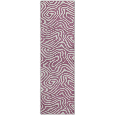 Premium Machine Washable Guada AMF1020 Swirls Rug