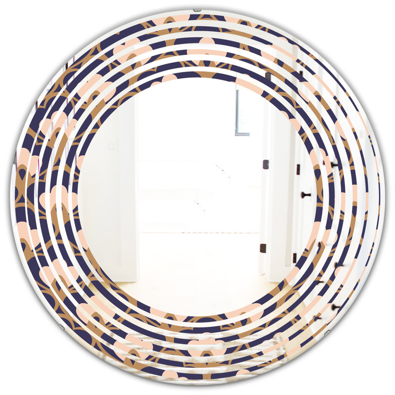 Miroir mural Ornament Design, H 23,6 po x l 23,6 po