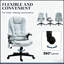 Fauteuil de bureau en microfibre avec dossier chauffant et inclinable pour un confort et une détente ultimes-2139027197