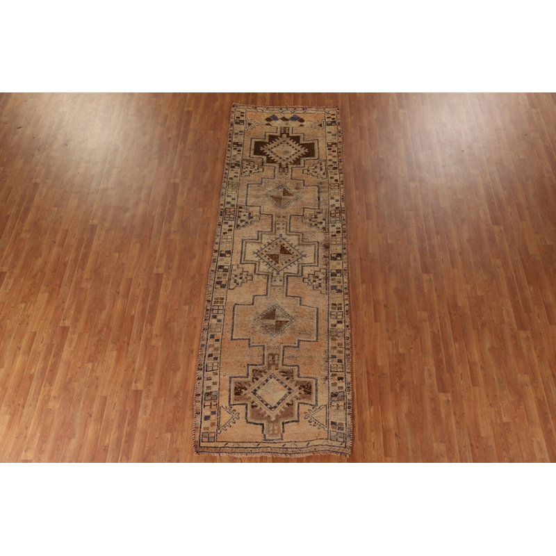 Tapis de couloir antique antique 4 x 11