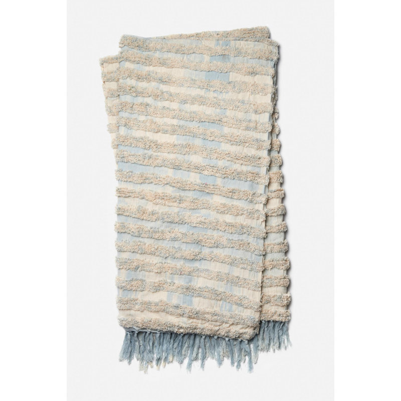 Hand Woven Throw Blanket, Black