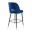 Tabouret de comptoir en velours gris anthracite Rouse Performance-1686944934-1686687537-1686944932