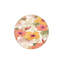 Tapis à motif floral Blooming avec base tissée, lavable à la machine-1204998717