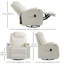 Fauteuil de massage en faux cuir-580992524