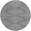 Tapis d'intérieur rond 8 po à motif géométrique lavable