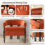 Barrel Upholstered Armchair-469052616