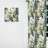 Green Purple Bamboo Serenade Tropical Pattern IV - Tropical Velvet Curtain - 1 panel-107599968