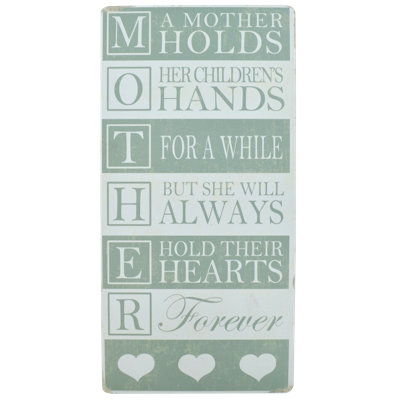 Words And Text Wall Decor on Wood