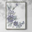 Periwinkle Patch III, reproduction encadrée - bois massif-422564314
