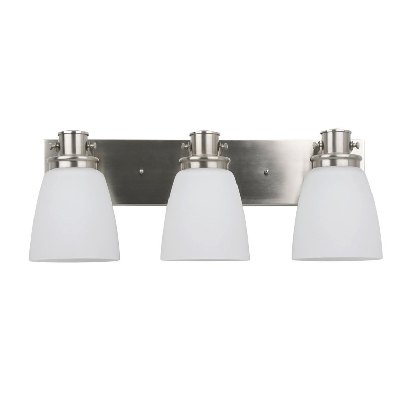 Design House Atkinson Vanity Light in Satin Nickel,, 3