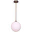 Luminaire suspendu sphérique 1 lumière Eleda-1180334162