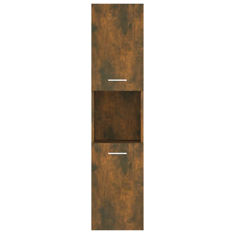 Saegertown Bathroom Cabinet, Dark Brown