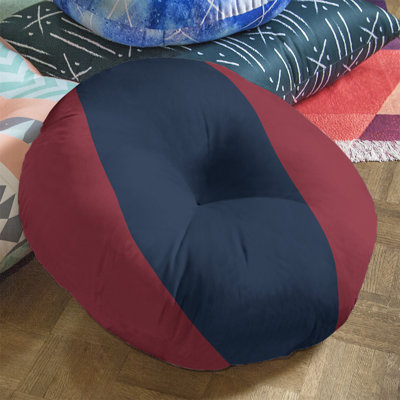 Striped Reversible Throw Pillow