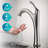 KRAUS Elavo Square White Porcelain Ceramic Bathroom Vessel Sink and Faucet Combo with Pop-Up Drain-35678467