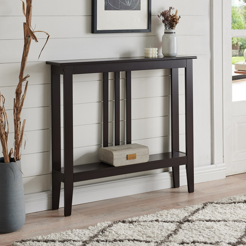 Aubreyana Entryway Table - Narrow Console Table - Console Table with Storage - Hallway Decor - Wood Console Tables for Entryway - Narrow Console Sofa Side Table