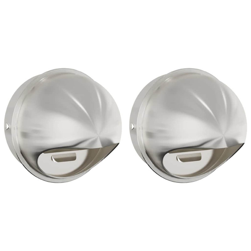 VidaXL Stainless Steel Vent Cover, 6cm H x 22cm W x 22cm D