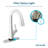 Avado Pull Down Single Handle Kitchen Faucet-67668496