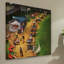 Reproduction d’art sur toile tendue, "golf négligeable faisant range" par john-15060567